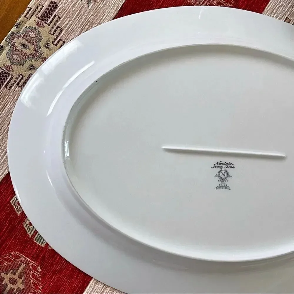 Noritake Ivory China Rare 7564 Virginia Platter